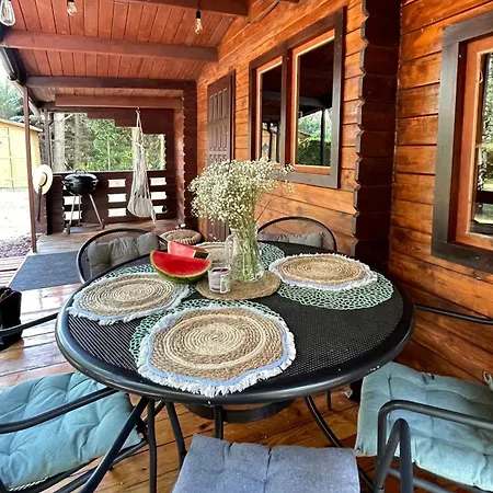 Holiday home Dom 2-natura, Relaks, Jacuzzi, Akwen Jeziorsko Strachocice-Kolonia