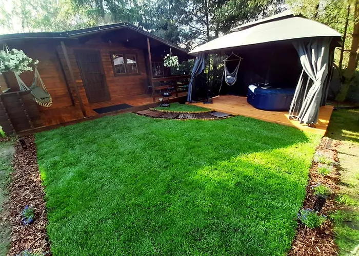 Дом отдыха Dom 2-natura, Relaks, Jacuzzi, Akwen Jeziorsko *